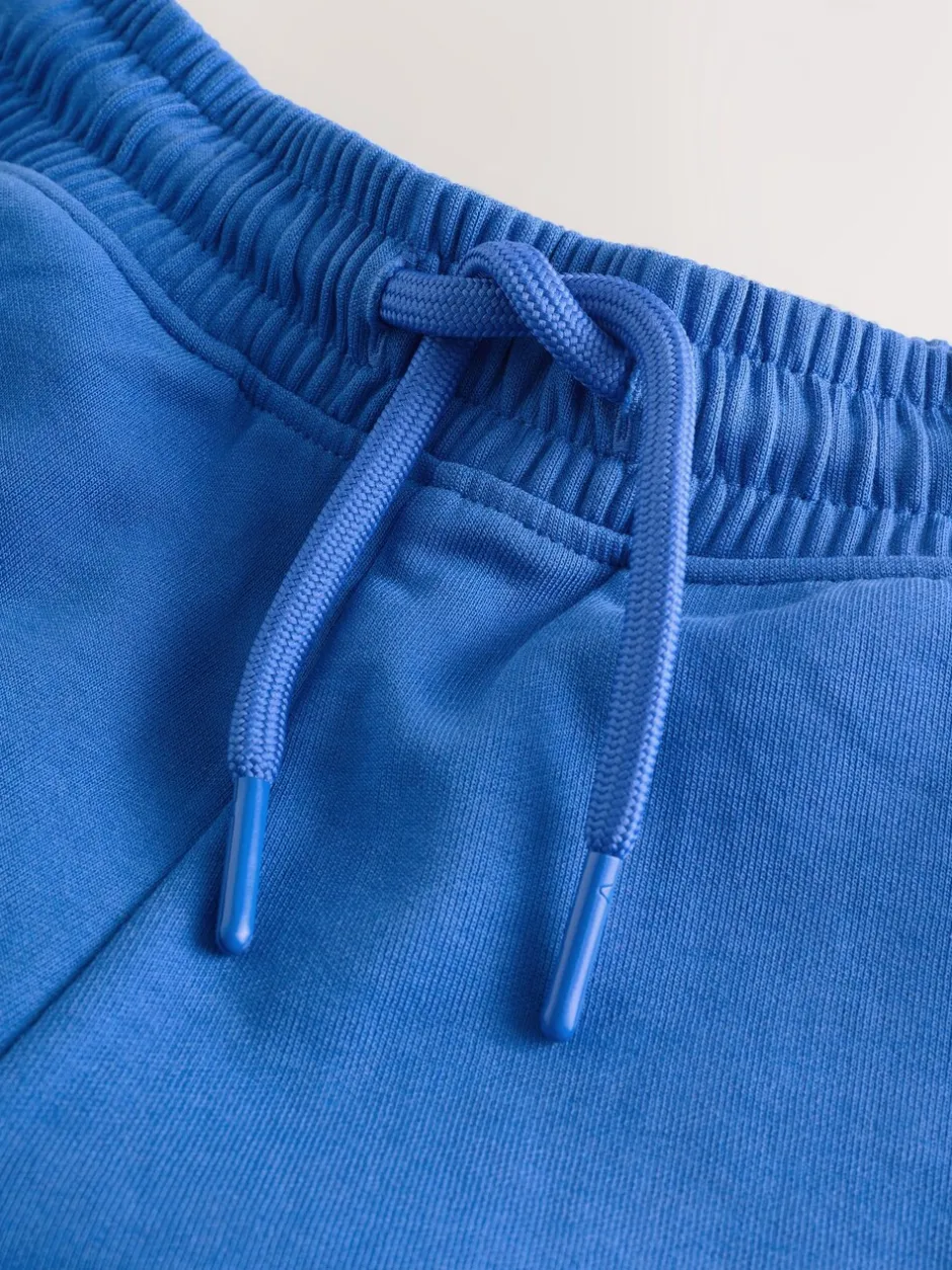 Shorts*Next - Relaxed Fit Heavyweight T-Shirt and Shorts Set (3-16yrs) Kobaltblauw