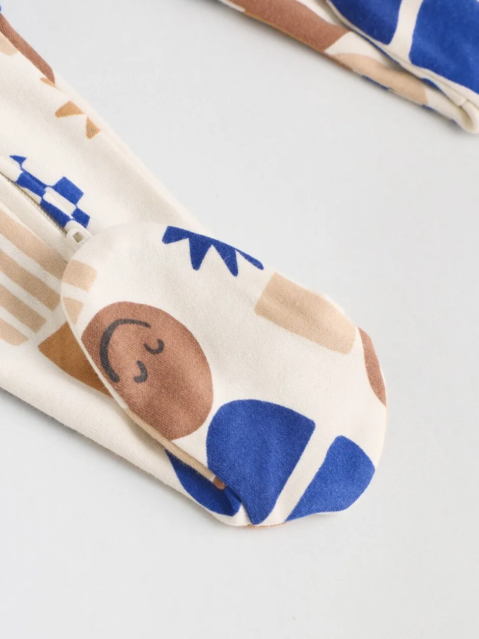 Multipacks|Babypakjes En Babypyjama's*Next Kobaltblauw - Verpakking van 3 babypyjama's met tweewegrits (0-2jr)