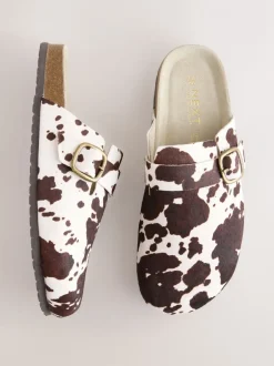 Lage Schoenen*Next Koe - Klompen met leren voetbed