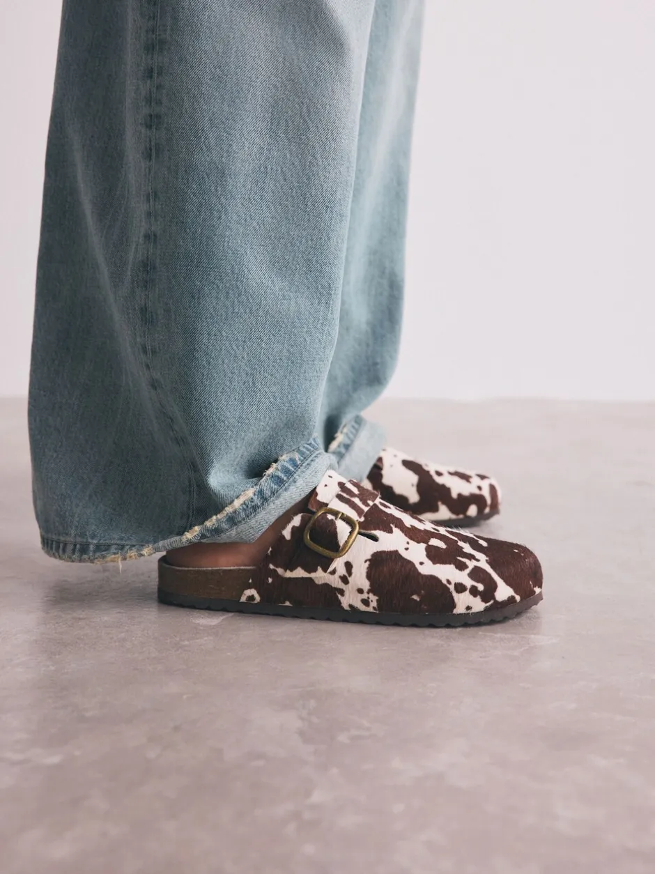 Lage Schoenen*Next Koe - Klompen met leren voetbed