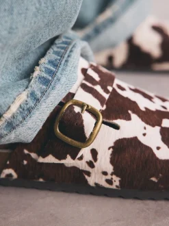 Lage Schoenen*Next Koe - Klompen met leren voetbed