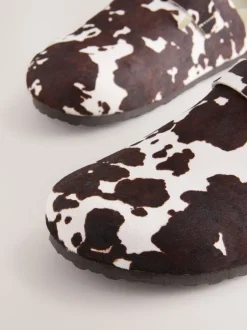 Lage Schoenen*Next Koe - Klompen met leren voetbed