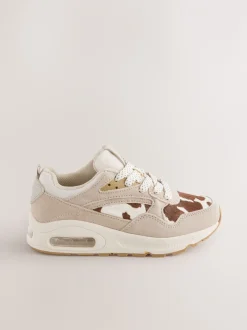 Sneakers*Next Koeienprint - Lace-up Bubble Trainers