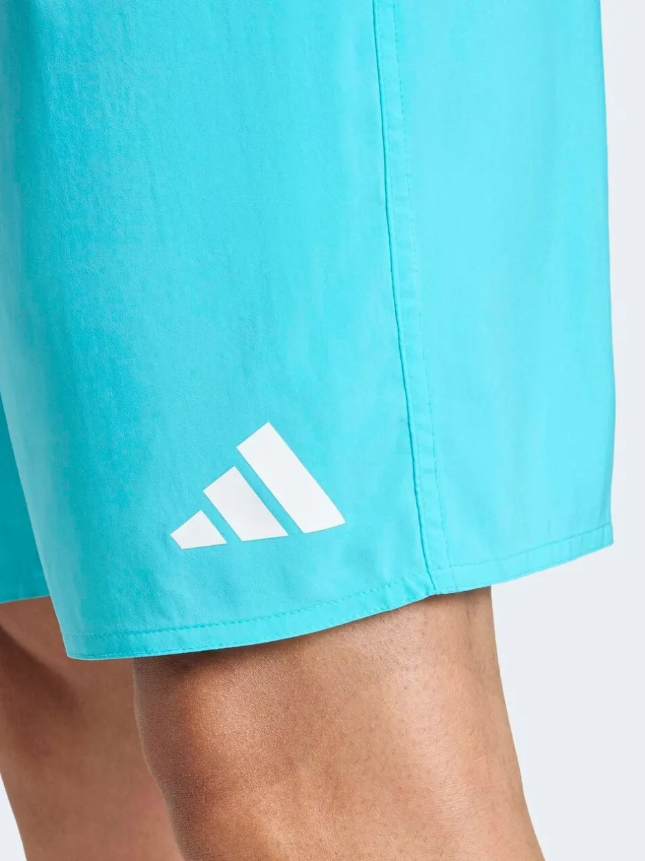 Badkleding*adidas Koraalblauw - 8inch zwembroek