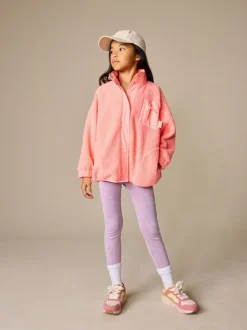 Jassen En Jacks|Sweaters En Hoody´S|Next - Button Up Fleece Jacket (3-16yrs) Koraaloranje