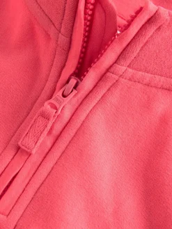 Sweaters En Hoody´S|Next Koraalrood - Sweatshirt met kwartrits (3mnd -7jr)