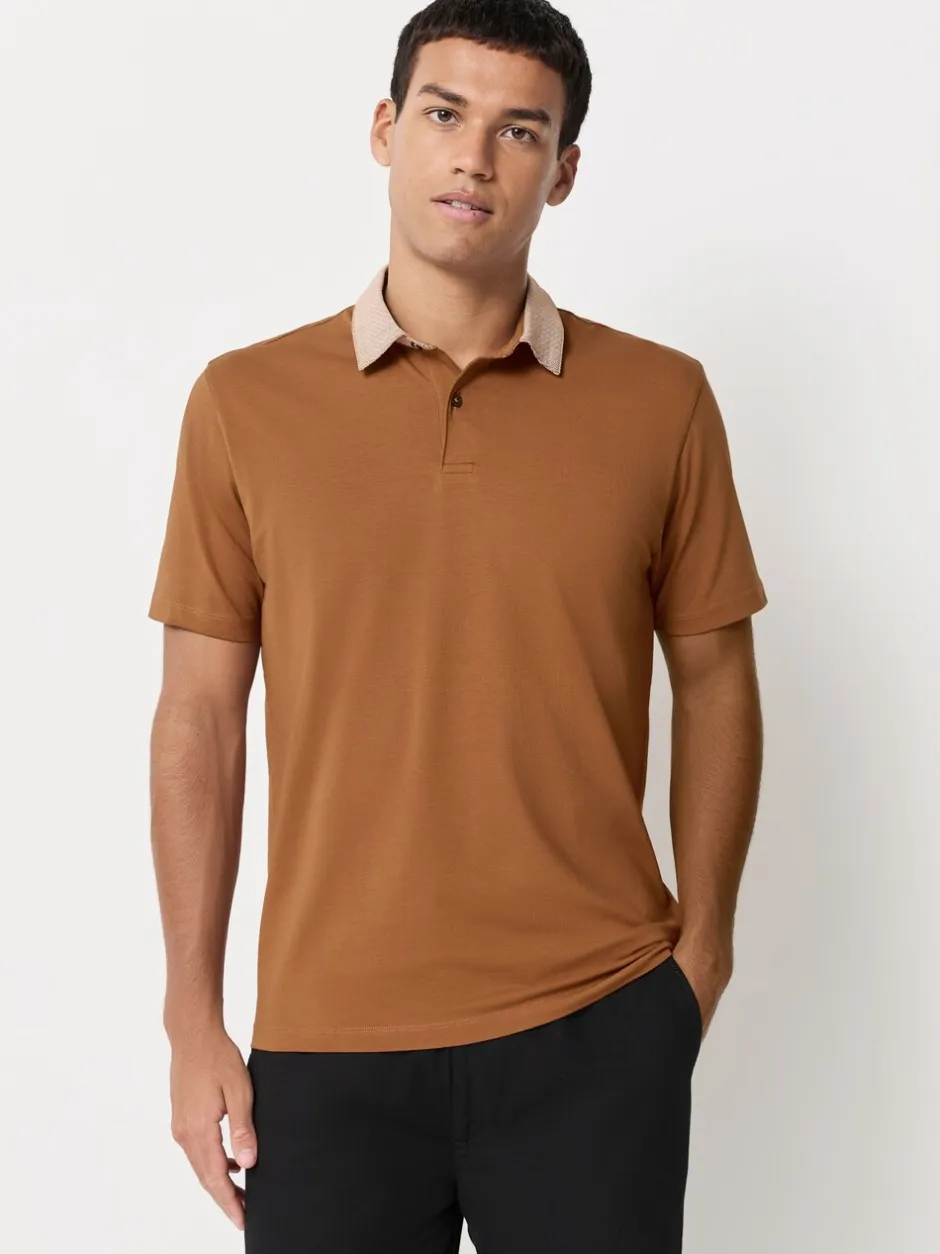 Poloshirts*Next Kraag met bessenprint - Set van 3 jersey poloshirts met korte mouwen
