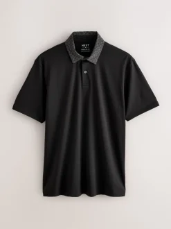 Poloshirts*Next Kraag met bessenprint - Set van 3 jersey poloshirts met korte mouwen