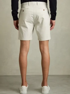 Shorts*Reiss - - Wicket S - Casual korte chinoshort Krijtkleur