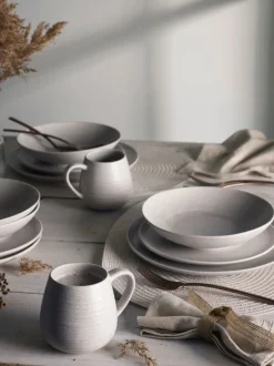 Mokken En Koppen|Tafelgerei*Next Kyla - Set van 4 mokken Pastelgeel