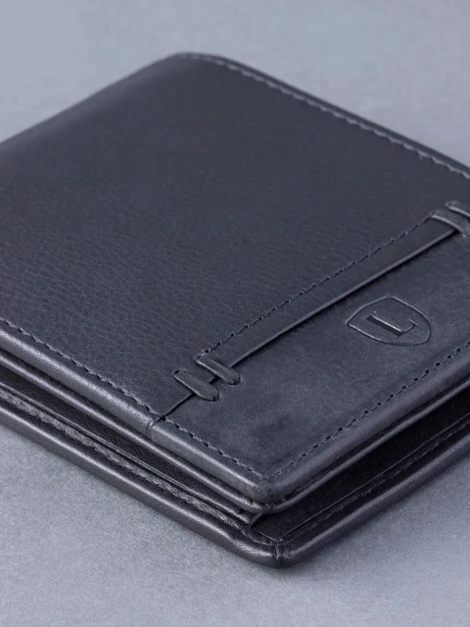 Portemonnees*Lakeland Leather Stitch Bi-Fold Wallet