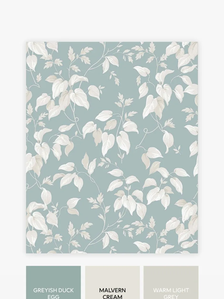 Behang|Next Landelijk behang met bloemenprint 10M Blauw