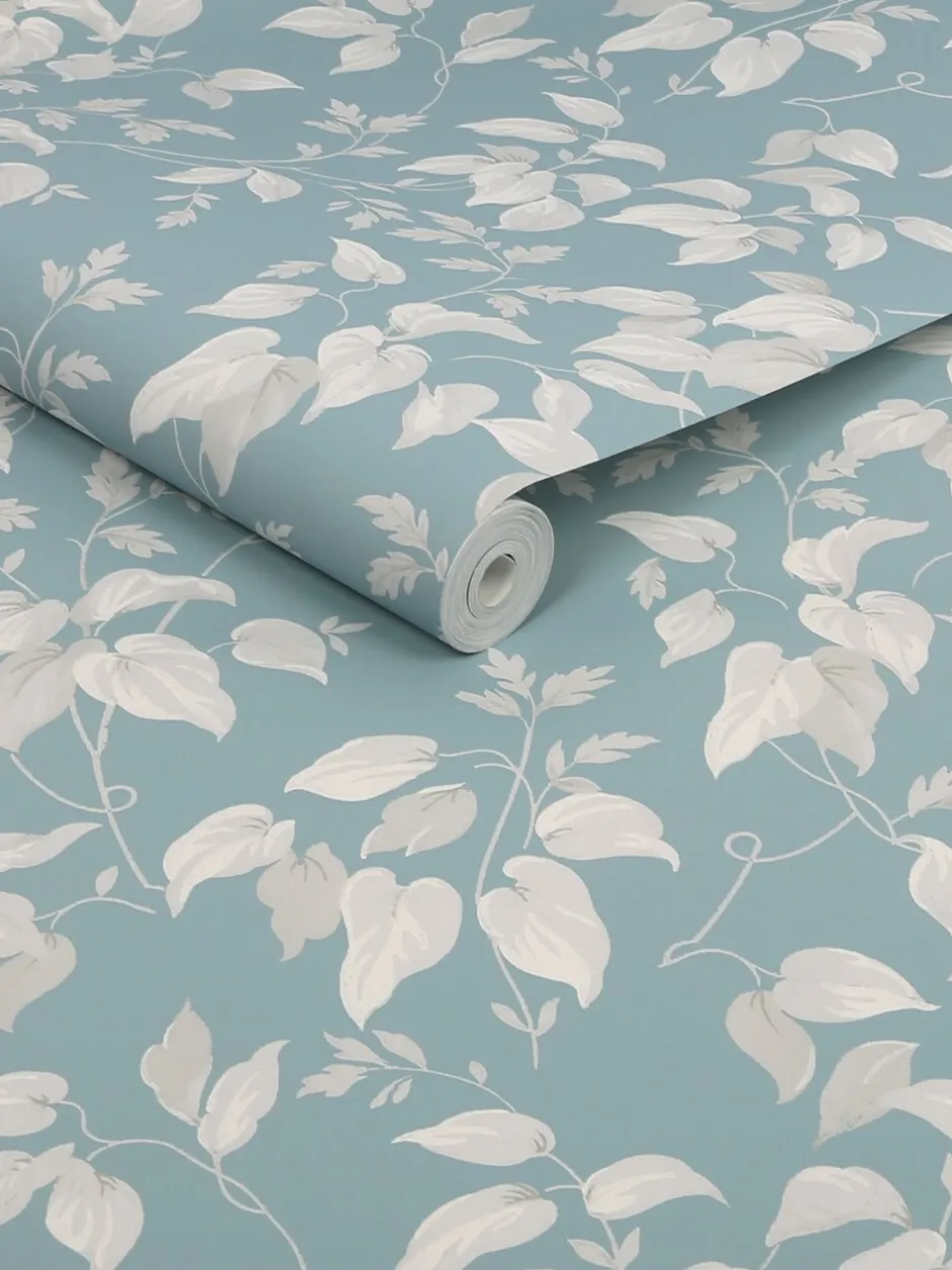 Behang|Next Landelijk behang met bloemenprint 10M Blauw