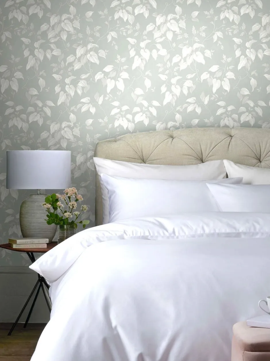 Behang*Next Landelijk behang met bloemenprint 10M Grijs