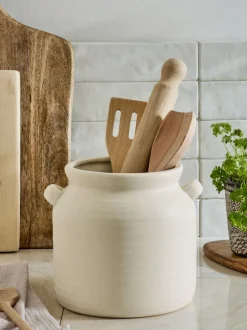 Keukenopslag|Next Large Ceramic Utensil Pot