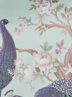 Laura Ashley*Laura Ashley - Belvedere - Vierkant kussen Eendeneiblauw