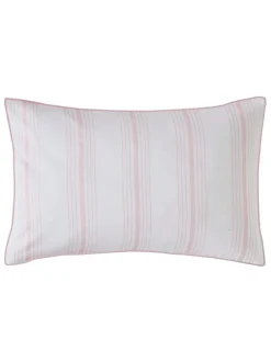Laura Ashley*Laura Ashley 100% katoensatijn 200 draadtelling Tuileries dekbedovertrek- en kussensloopSet Poederroze