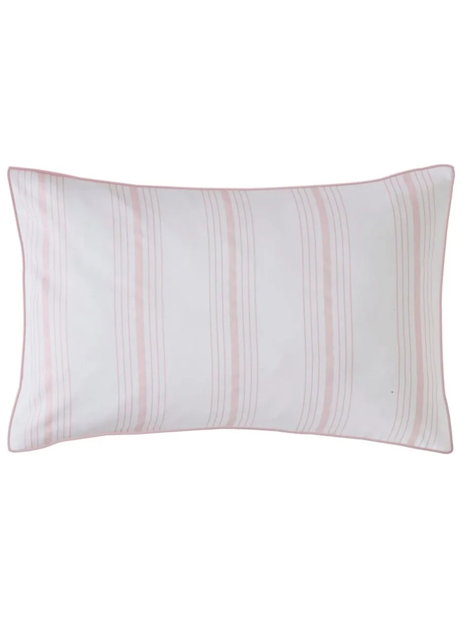 Laura Ashley*Laura Ashley 100% katoensatijn 200 draadtelling Tuileries dekbedovertrek- en kussensloopSet Poederroze