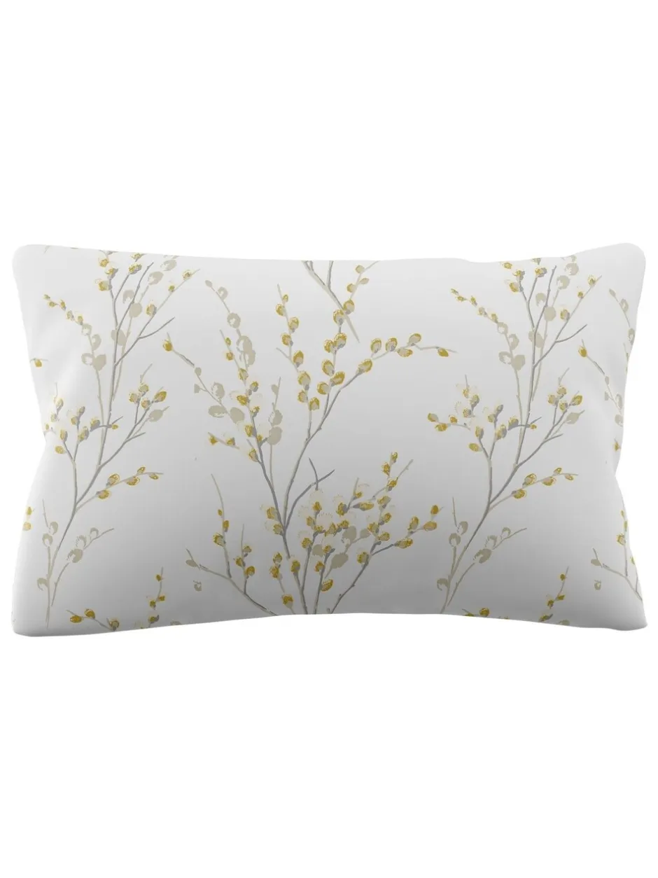 Laura Ashley|Merkbeddengoed*Laura Ashley 100% katoensatijn 200 thread count Pussy Willow Dekbedovertrek- en kussensloopset