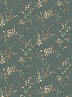 Laura Ashley|Merkbeddengoed|Laura Ashley 100% katoensatijn 200 thread count Pussy Willow Dekbedovertrek- en kussensloopset