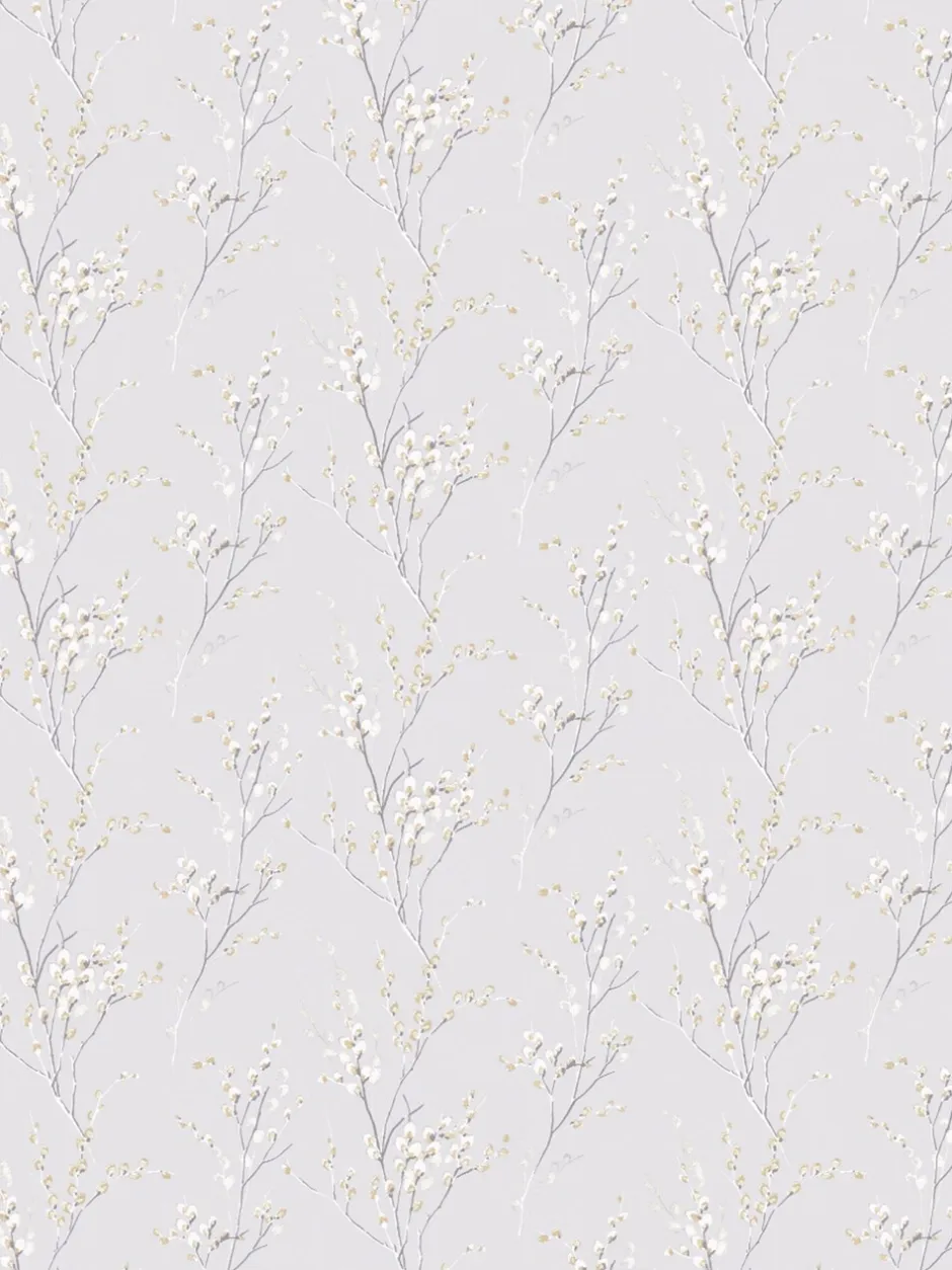 Laura Ashley|Merkbeddengoed|Laura Ashley 100% katoensatijn 200 thread count Pussy Willow Dekbedovertrek- en kussensloopset