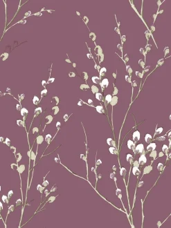 Laura Ashley|Merkbeddengoed|Laura Ashley 100% katoensatijn 200 thread count Pussy Willow Dekbedovertrek- en kussensloopset