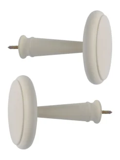 Gordijnroedes En -Accessoires|Laura Ashley 1 paar houten gordijnhouders