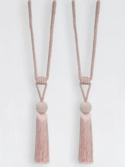 Gordijnroedes En -Accessoires|Laura Ashley 1 Paar Theodora banden voor Gordijnen
