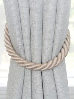 Gordijnroedes En -Accessoires|Laura Ashley 1 paar touwgordijnembrassen
