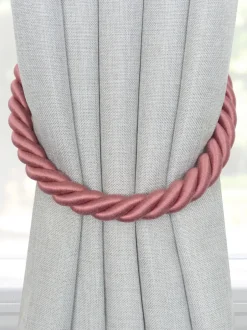 Gordijnroedes En -Accessoires|Laura Ashley 1 paar touwgordijnembrassen