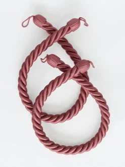Gordijnroedes En -Accessoires|Laura Ashley 1 paar touwgordijnembrassen