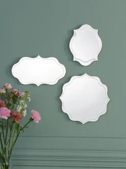 Spiegels|Laura Ashley - Rochelle spiegeltrio met hangend trio