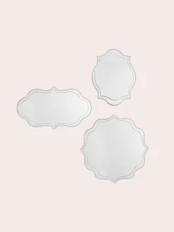 Spiegels|Laura Ashley - Rochelle spiegeltrio met hangend trio
