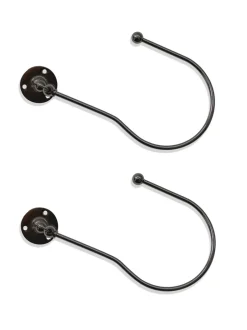 Gordijnroedes En -Accessoires|Laura Ashley - Set van 2 Swing-gordijnhouders