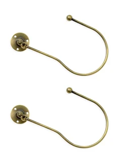 Gordijnroedes En -Accessoires|Laura Ashley - Set van 2 Swing-gordijnhouders