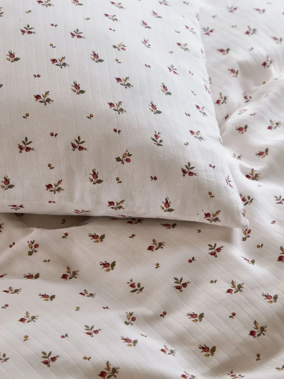 Laura Ashley|Laura Ashley Aylesmore Cotton Gauze Duvet Cover and Pillowcase Set