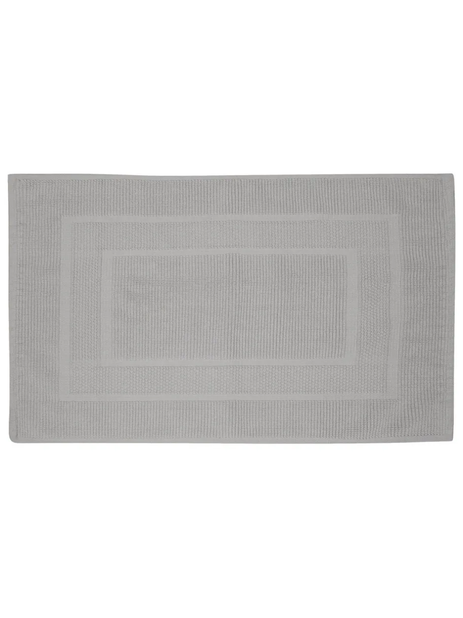 Laura Ashley|Laura Ashley badmat Zilver staalgrijs