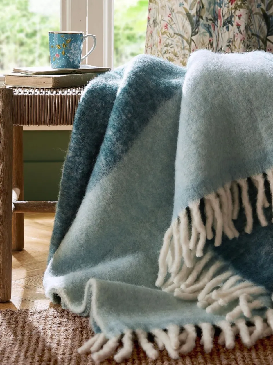 Laura Ashley*Laura Ashley Bronwen sprei Blauw Seaspray