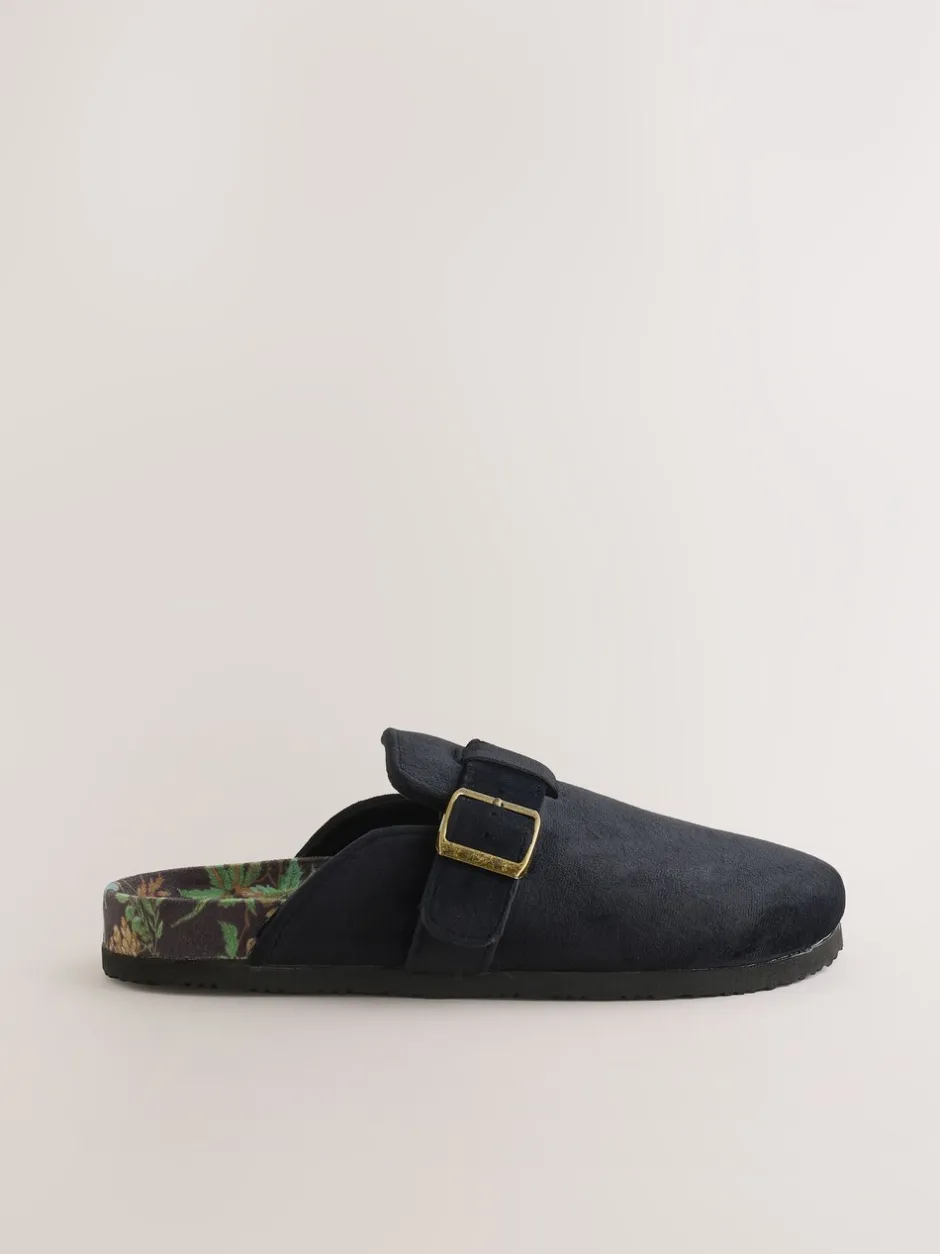 Pantoffels|Laura Ashley Cork Footbed Mule Slippers