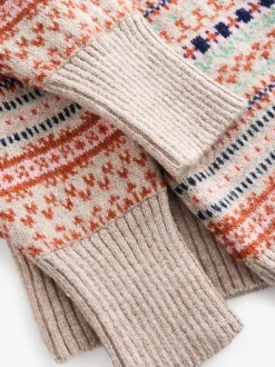 Gebreide Kleding|Laura Ashley Fairisle Crew Neck Knit Jumper