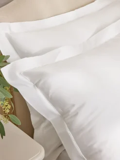 Laura Ashley|Laura Ashley Hemstitch 200 Thread Count Duvet Cover and Pillowcase Set