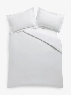 Laura Ashley|Laura Ashley Hemstitch 200 Thread Count Duvet Cover and Pillowcase Set