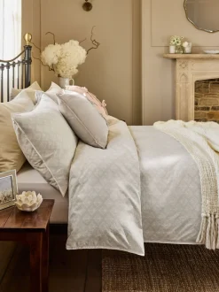 Laura Ashley|Laura Ashley Ladyfern 100% Cotton Duvet Cover and Pillowcase Set