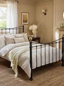Laura Ashley|Laura Ashley Ladyfern 100% Cotton Duvet Cover and Pillowcase Set