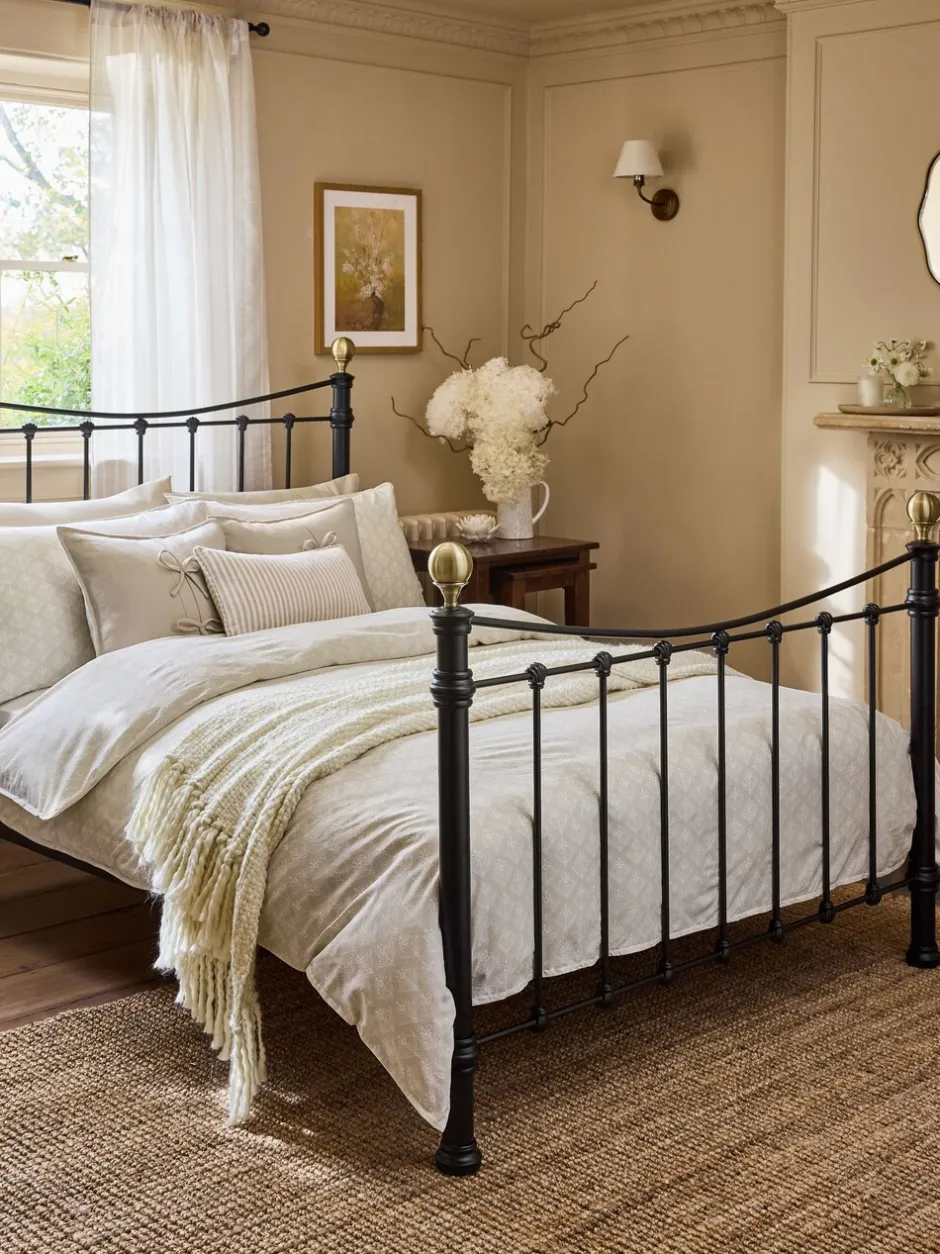 Laura Ashley|Laura Ashley Ladyfern 100% Cotton Duvet Cover and Pillowcase Set