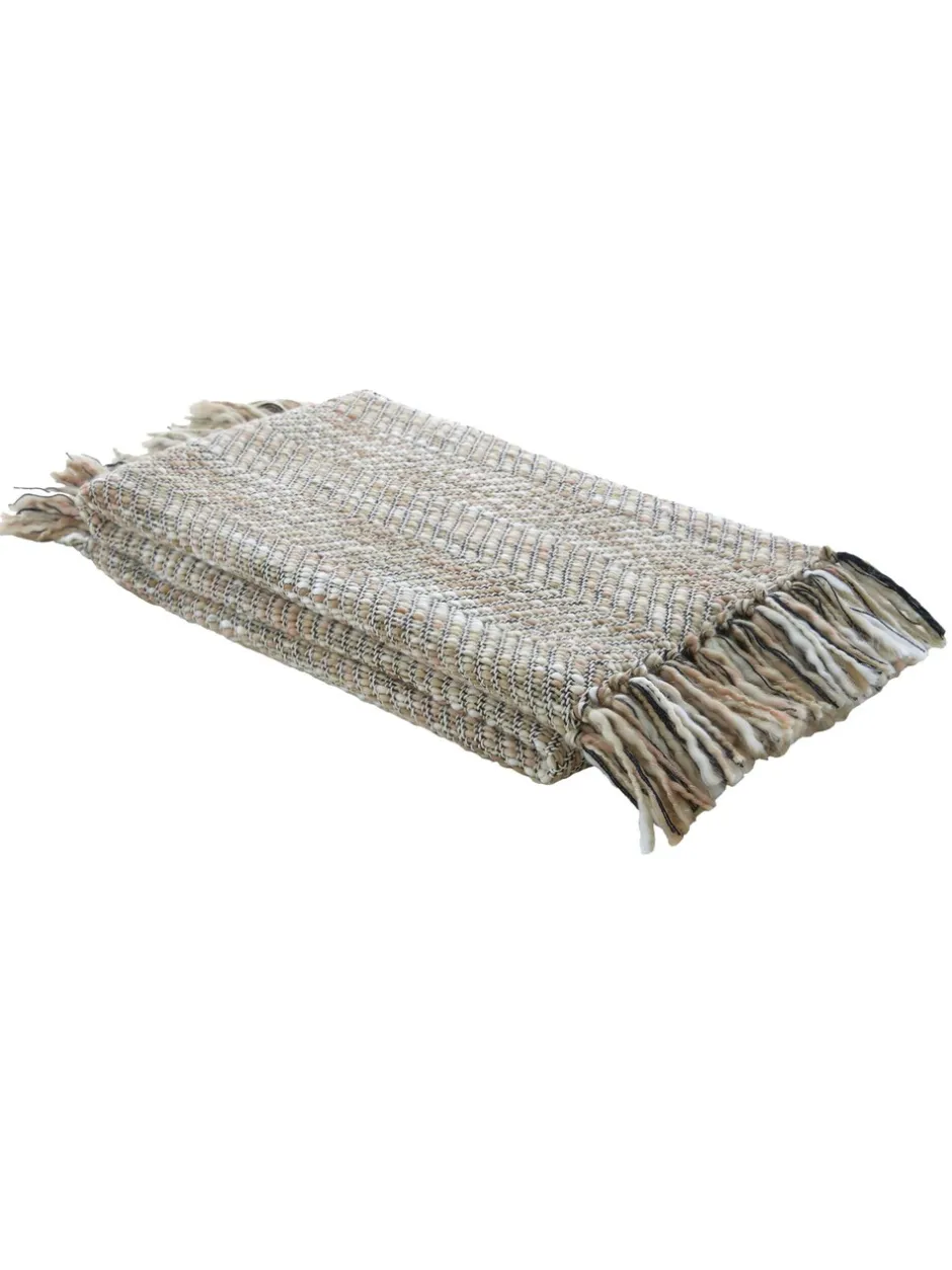 Laura Ashley|Laura Ashley Liberton Throw Natuurlijk