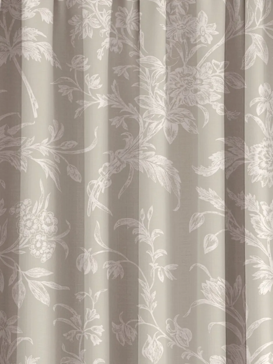 Laura Ashley|Gordijnen*Laura Ashley Lloyd Pencil Pleat Curtains Dover Grey