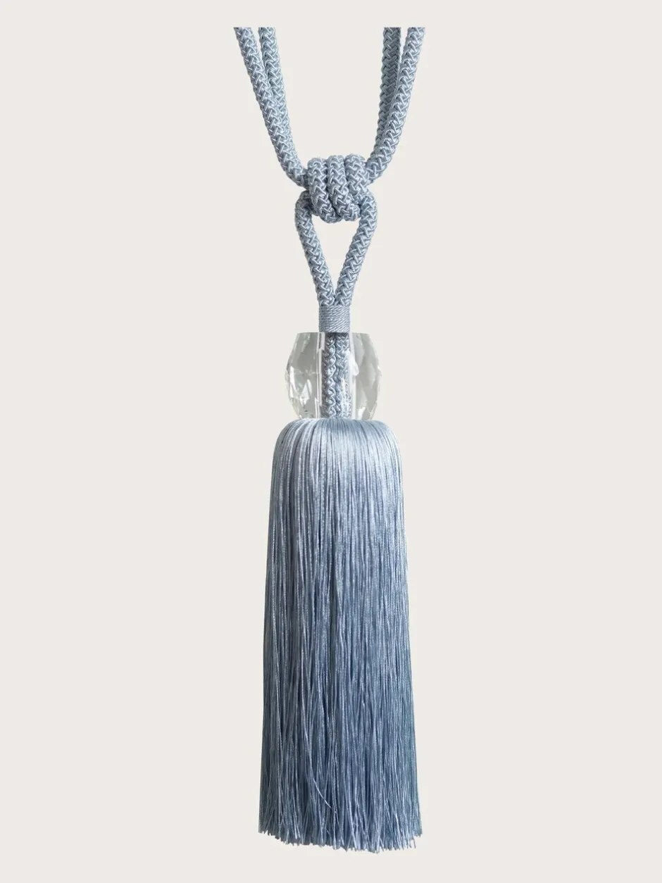 Gordijnroedes En -Accessoires*Laura Ashley Loren glazen embrasse met kwastjes Seaspray