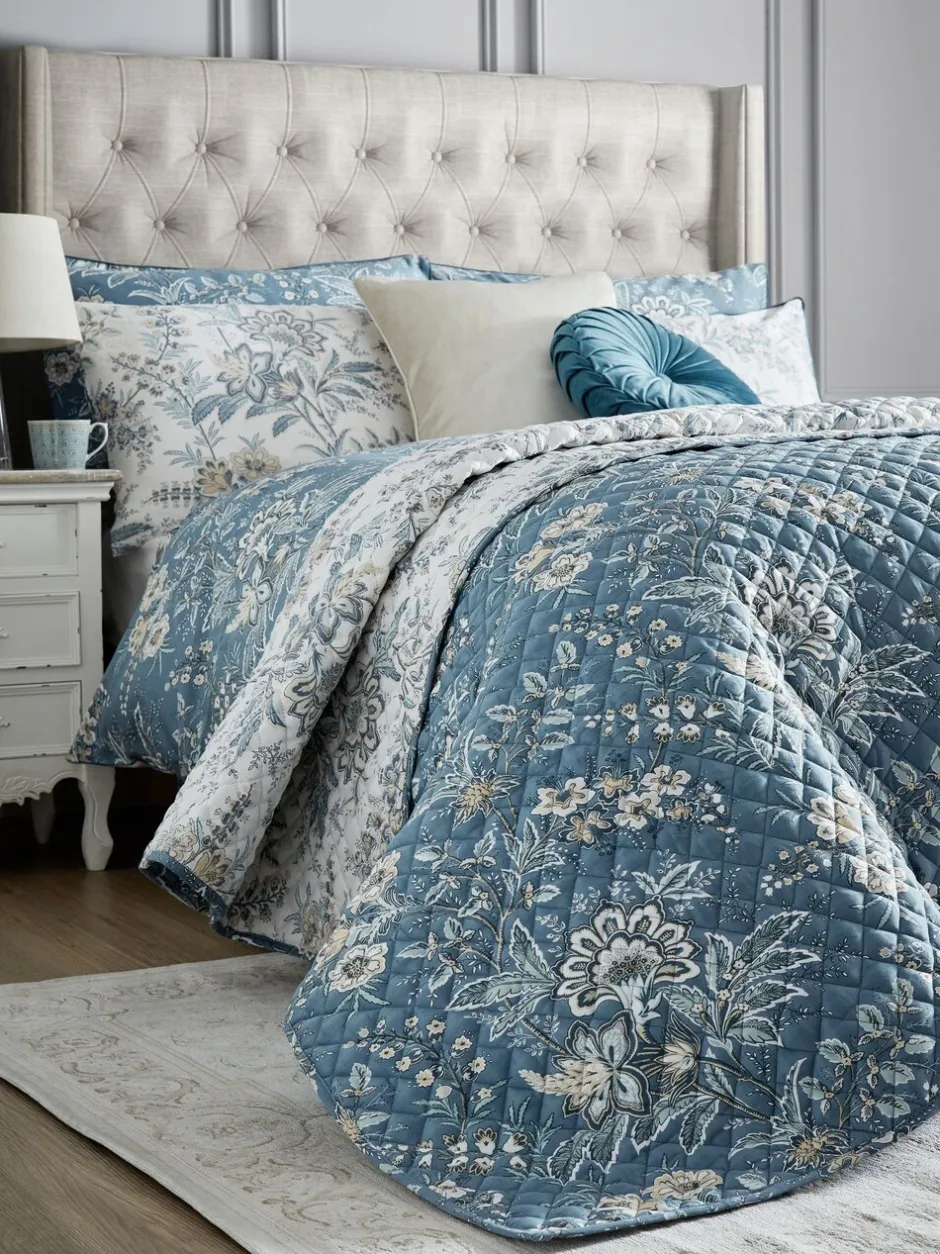 Laura Ashley*Laura Ashley Marlbrook doorgestikte bedsprei