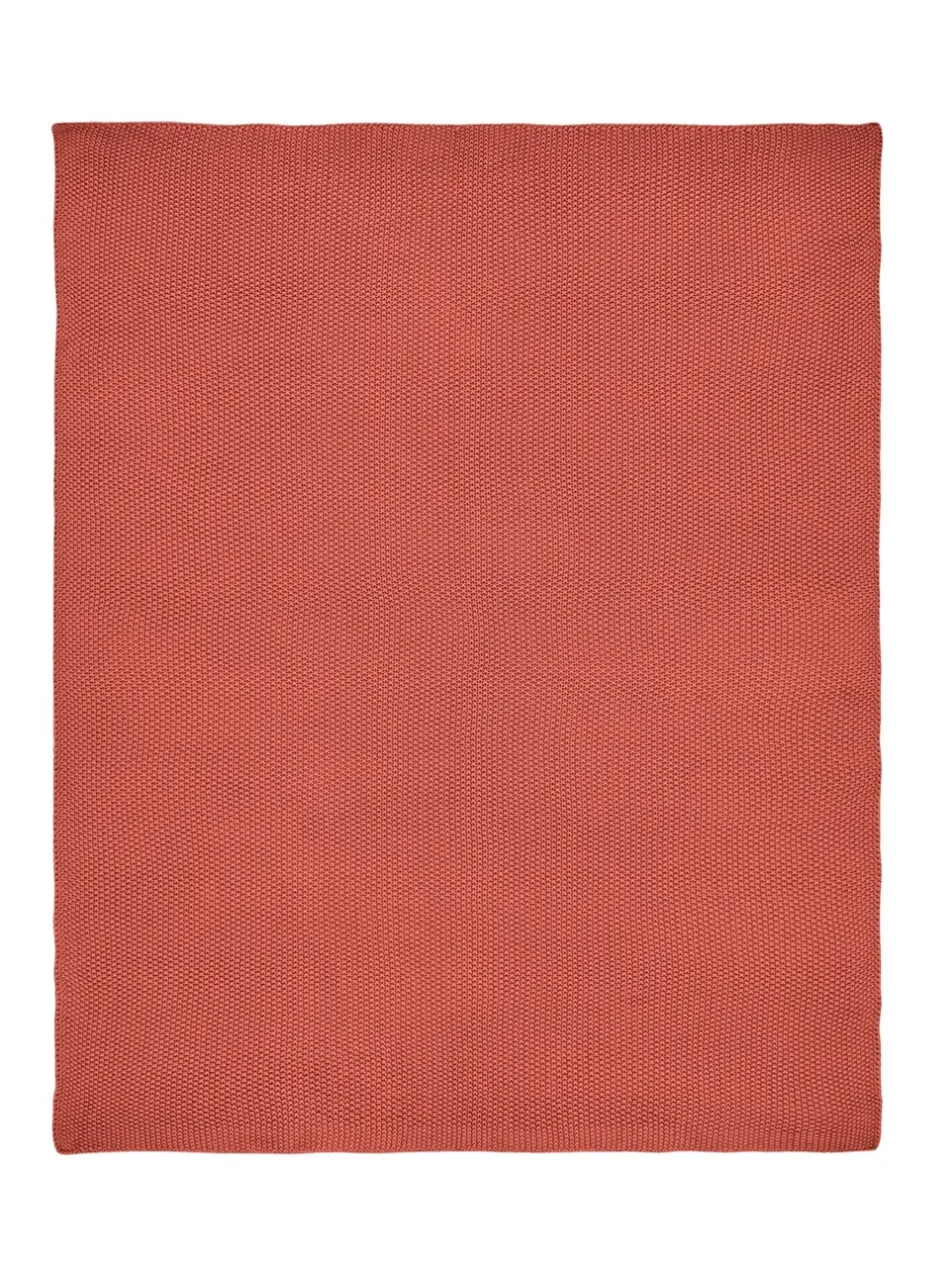 Laura Ashley|Laura Ashley Parker 100% katoenen sprei Oranje Terracotta